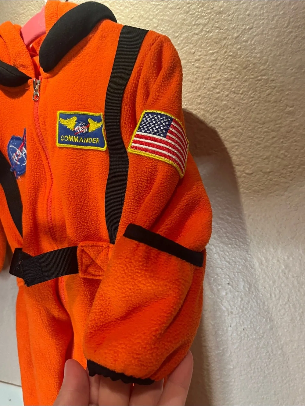 Cuddle Club Astronaut NASA Romper Costume Outfit Size 6-12 Months